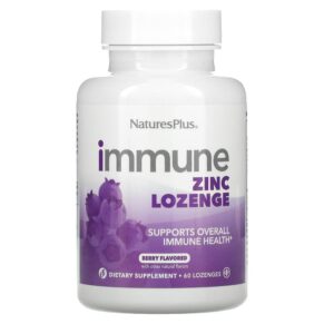Thực phẩm chức năng NaturesPlus Immune Zinc Berry 60 Lozenges 097467410053