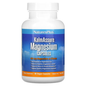 Thực phẩm chức năng NaturesPlus KalmAssure Magnesium 140 mg 90 Vegan Capsules 097467336025