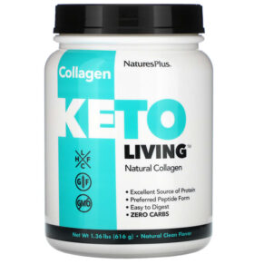 Thực phẩm chức năng NaturesPlus Keto Living Natural Collagen 1.36 lbs (616 g) 097467820203