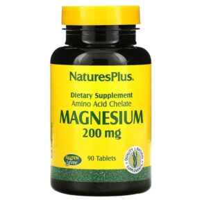 Thực phẩm chức năng NaturesPlus Magnesium 200 mg 90 Tablets 097467033504