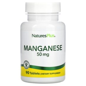 Thực phẩm chức năng NaturesPlus Manganese 50 mg 90 Tablets 097467034501