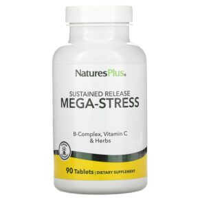 Thực phẩm chức năng NaturesPlus Mega-Stress Sustained Release 90 Tablets 097467012615