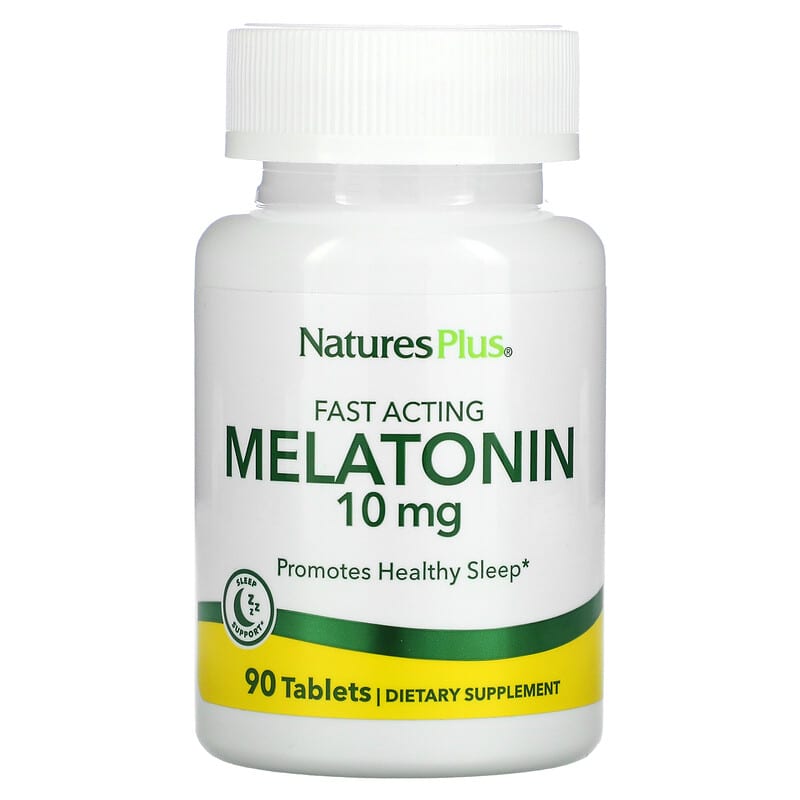 NaturesPlus Melatonin 10 mg 90 Tablets 8 Thực phẩm chức năng NaturesPlus Melatonin 10 mg 90 Tablets 097467476271