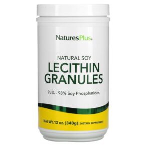 Thực phẩm chức năng NaturesPlus Natural Soy Lecithin Granules 12 oz (340 g) 097467042100