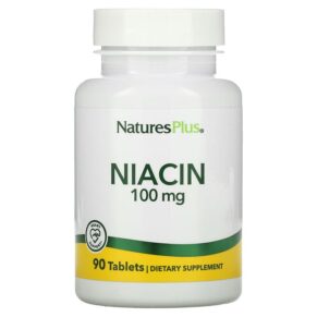 Thực phẩm chức năng NaturesPlus Niacin 100 mg 90 Tablets 097467018501