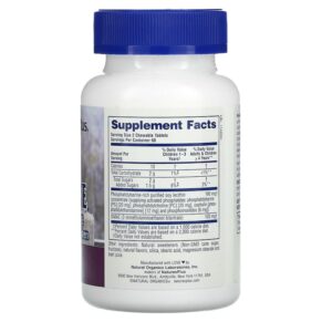 NaturesPlus Pedi-Active Supplement for Active Children Mixed Berry 120 Chewable Tablets 3 Thực phẩm bổ sung NaturesPlus Pedi-Active Supplement for Active Children Mixed Berry 120 Chewable Tablets 097467030015