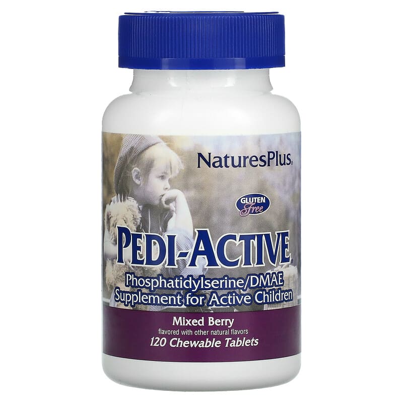NaturesPlus Pedi-Active Supplement for Active Children Mixed Berry 120 Chewable Tablets 8 Thực phẩm chức năng NaturesPlus Pedi-Active Supplement for Active Children Mixed Berry 120 Chewable Tablets 097467030015