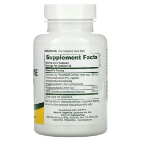 Thực phẩm bổ sung NaturesPlus Phosphatidylserine DMAE Complex 60 Capsules 097467051805