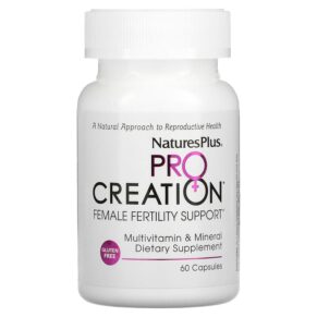 Thực phẩm chức năng NaturesPlus ProCreation Female Fertility Support 60 Capsules 097467487277