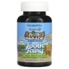 Thực phẩm chức năng NaturesPlus Source of Life Animal Parade Children's Chewable Tooth Fairy Probiotic Vitamin D3 & Calcium Vanilla 90 Animal-Shaped Tablets 097467299481