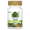 Thực phẩm chức năng NaturesPlus Source of Life Garden Iron 30 Vegan Capsules 097467307360