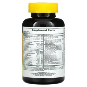 Thực phẩm bổ sung NaturesPlus Source of Life Men Multi-Vitamin and Mineral Supplement with Whole Food Concentrates Iron-Free 120 Tablets 097467309302