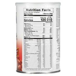 Thực phẩm bổ sung NaturesPlus Spiru-Tein High Protein Energy Meal Exotic Red Fruit 1.1 lbs (504 g) 097467459229