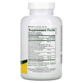 Thực phẩm bổ sung NaturesPlus Super C Complex 180 Capsules 097467024847
