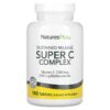 Thực phẩm chức năng NaturesPlus Sustained Release Super C Complex 180 Tablets 097467024816