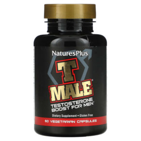 Thực phẩm chức năng NaturesPlus T Male Testosterone Boost For Men 60 Vegetarian Capsules 097467048713