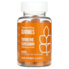 Thực phẩm chức năng NaturesPlus Turmeric Curcumin With Ginger & Black Pepper Peach 60 Gummies 097467046948