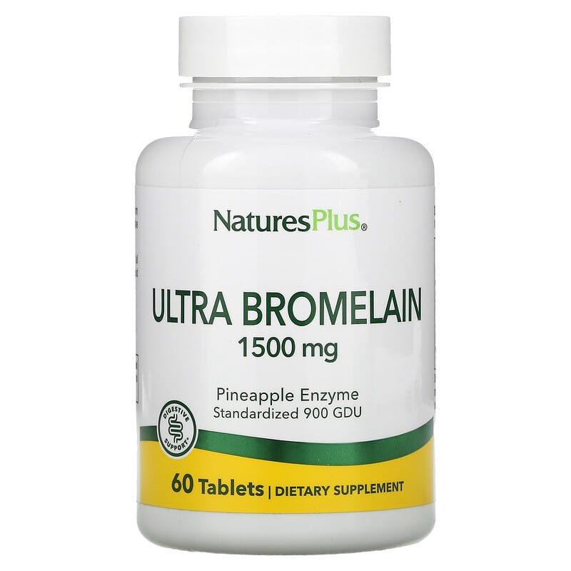 NaturesPlus Ultra Bromelain 1500 mg 60 Tablets 8 Thực phẩm chức năng NaturesPlus Ultra Bromelain 1500 mg 60 Tablets 097467044067