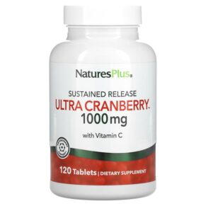 Thực phẩm chức năng NaturesPlus Ultra Cranberry Sustained Release 1.000 mg 120 Tablets 097467039520