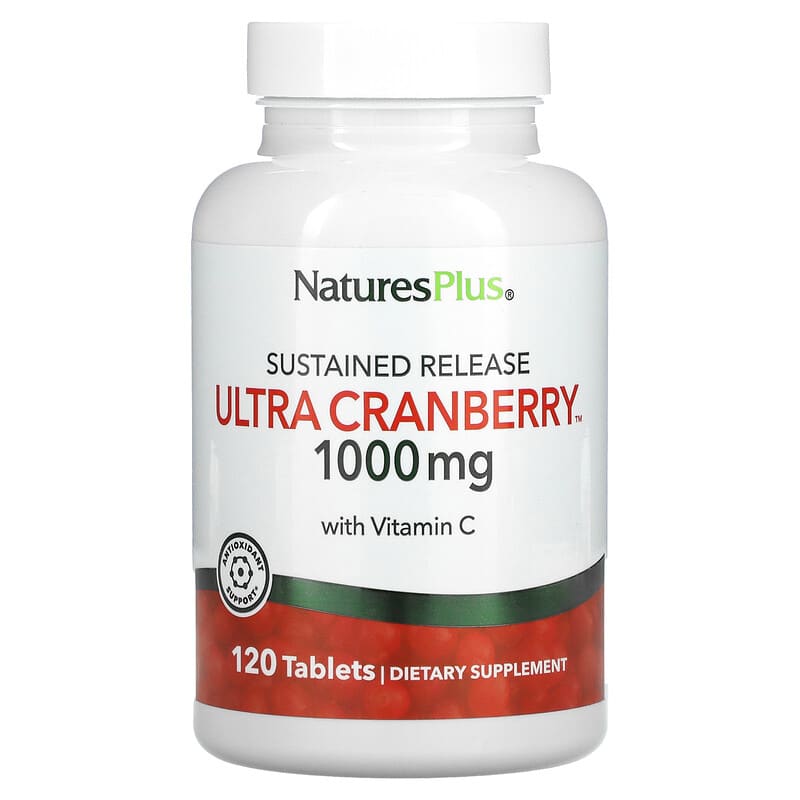 NaturesPlus Ultra Cranberry Sustained Release 1.000 mg 120 Tablets 8 Thực phẩm chức năng NaturesPlus Ultra Cranberry Sustained Release 1.000 mg 120 Tablets 097467039520
