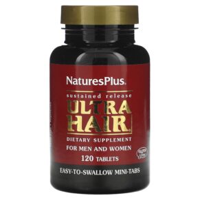 Thực phẩm chức năng NaturesPlus Ultra Hair For Men & Women 120 Tablets 097467048430