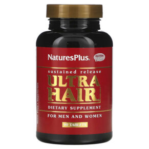 Thực phẩm chức năng NaturesPlus Ultra Hair For Men & Women 90 Tablets 097467048423