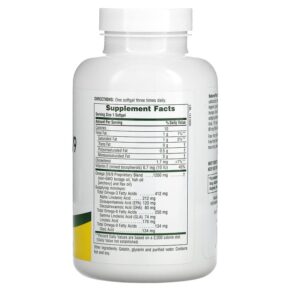 Thực phẩm bổ sung NaturesPlus Ultra Omega 3/6/9 120 Softgels 097467039698