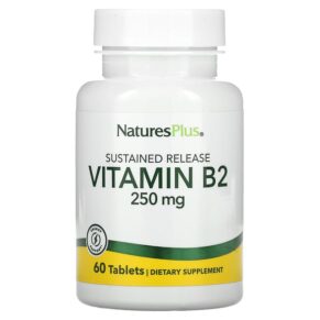 Thực phẩm chức năng NaturesPlus Vitamin B2 250 mg 60 Tablets 097467016354