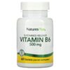Thực phẩm chức năng NaturesPlus Vitamin B6 Sustained Release 500 mg 60 Tablets 097467016651