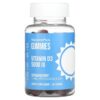 Thực phẩm chức năng NaturesPlus Vitamin D3 Gummies Strawberry 5.000 IU 60 Gummies 097467104747