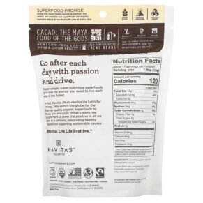 Thực phẩm bổ sung Navitas Organics Organic Cacao Butter 8 oz (227 g) 811961020750