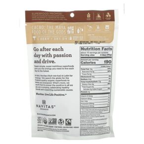 Thực phẩm bổ sung Navitas Organics Organic Cacao Nibs 16 oz (454 g) 858847000697