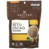 Navitas Organics Organic Keto Cacao Powder 8 oz (227 g) 5 Thực phẩm chức năng Navitas Organics Organic Keto Cacao Powder 8 oz (227 g) 811961022266