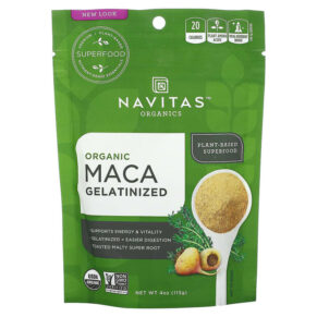 Thực phẩm chức năng Navitas Organics Organic Maca Gelatinized 4 oz (113 g) 811961020224