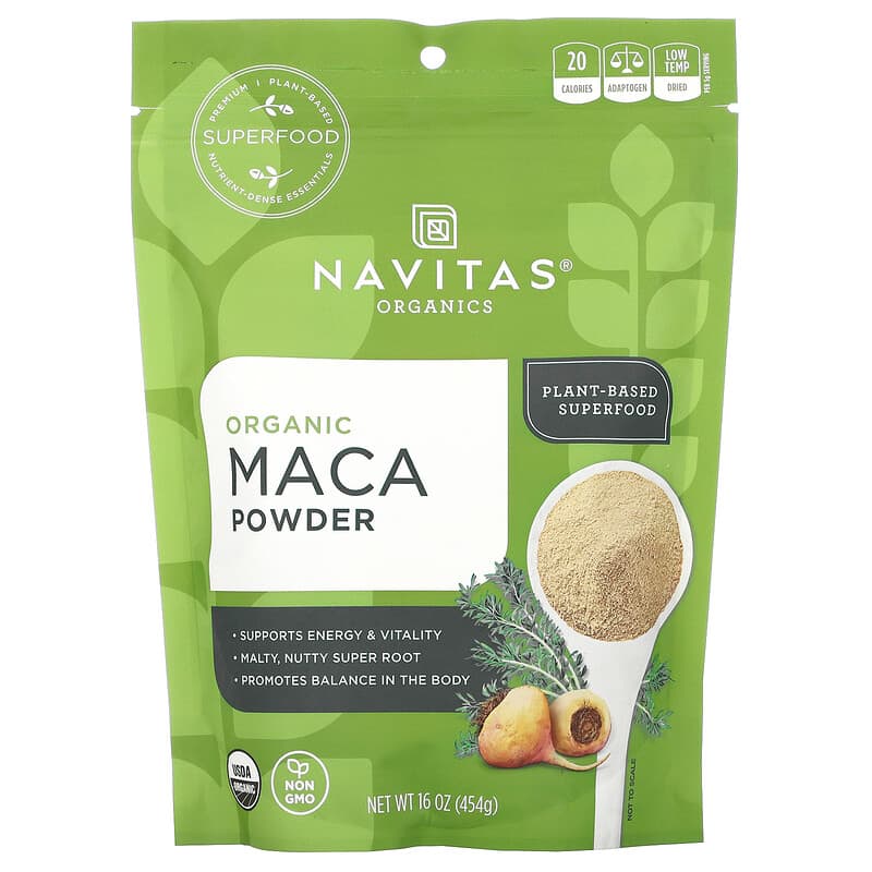 Navitas Organics Organic Maca Powder 16 oz (454 g) 8 Thực phẩm chức năng Navitas Organics Organic Maca Powder 16 oz (454 g) 858847000512