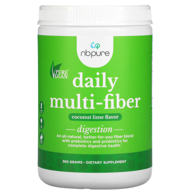 NB Pure Daily Multi-Fiber Coconut Lime (360 g) 8 Thực phẩm chức năng NB Pure Daily Multi-Fiber Coconut Lime (360 g) 013886030030