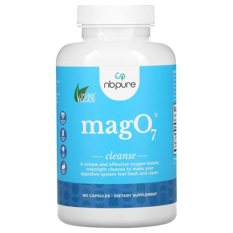 NB Pure MagO7 Cleanse 180 Capsules 8 Thực phẩm chức năng NB Pure MagO7 Cleanse 180 Capsules 013886030207
