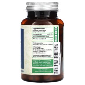 Thực phẩm bổ sung Nested Naturals 5-HTP 100 mg 120 Vegan Capsules 852446007095