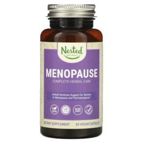 Thực phẩm chức năng Nested Naturals Menopause Complete Herbal Care 60 Vegan Capsules 852446007064
