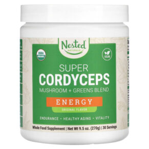 Thực phẩm chức năng Nested Naturals Super Cordyceps Energy Original 9.5 oz (270 g) 852446007675
