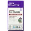 New Chapter Fermented Zinc Complex 60 Vegetarian Tablets 5 Thực phẩm chức năng New Chapter Fermented Zinc Complex 60 Vegetarian Tablets 727783006455