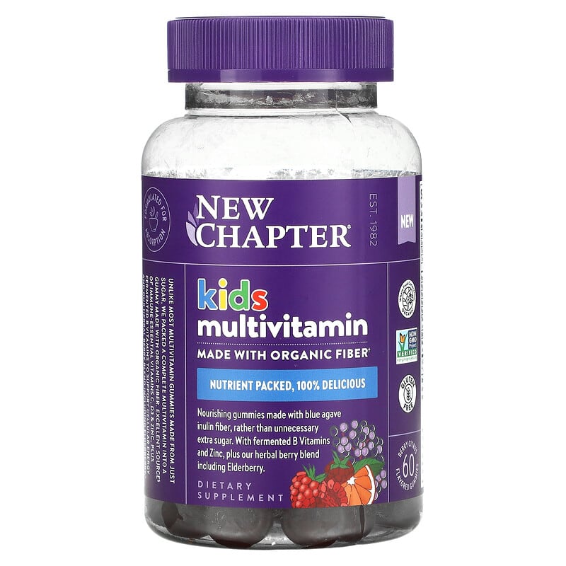 New Chapter Kid's Multivitamin Berry Citrus 60 Gummies 8 Thực phẩm chức năng New Chapter Kid's Multivitamin Berry Citrus 60 Gummies 727783903518