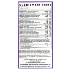 Thực phẩm bổ sung New Chapter Perfect Energy Multivitamin 96 Vegetarian Tablets 727783003423