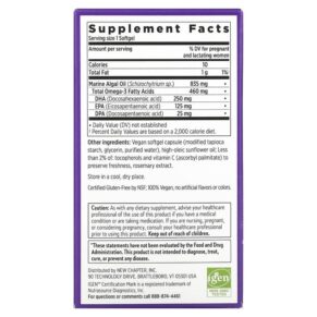 Thực phẩm bổ sung New Chapter Prenatal Vegan Omega-3 Complex 30 Vegan Softgels 727783903686