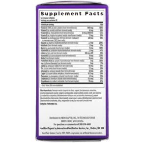 Thực phẩm bổ sung New Chapter Tiny Tabs Multivitamin 192 Vegetarian Tablets 727783003621