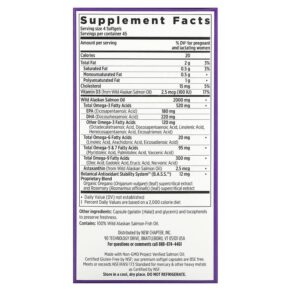 Thực phẩm bổ sung New Chapter Wholemega Fish Oil for Moms 180 Softgels 727783901958
