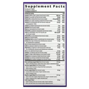 Thực phẩm bổ sung New Chapter Women's Advanced Multivitamin 72 Vegetarian Tablets 727783003034