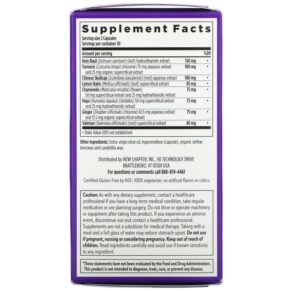 Thực phẩm bổ sung New Chapter Zyflamend Nighttime 60 Vegetarian Capsules 727783900913