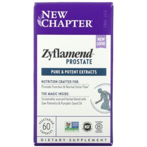 Thực phẩm chức năng New Chapter Zyflamend Prostate 60 Vegetarian Capsules 727783900920