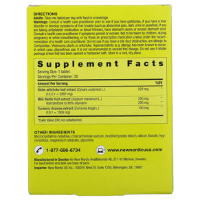 Thực phẩm bổ sung New Nordic US Inc Active Liver 30 Tablets 741805919554